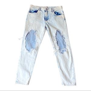 Forever 21 Ripped Fashion Jeans - Trend - Size 27